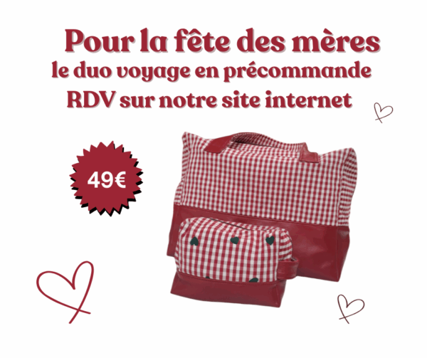 Duo Voyage - Offre spéciale fête des mères