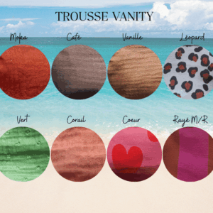 Trousse vanity collection summer 2025 - Coeur